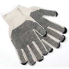 MCR Safety Dotted Knit Work Gloves