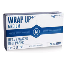 McNairn Packaging Wrap Up Interfolded Waxed Deli Sheets