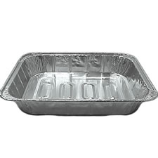 Western Plastics Aluminum Half Size Steam Table Pan