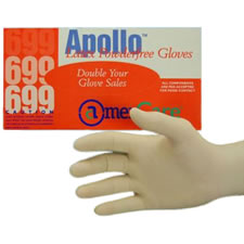 AmerCareRoyal® Apollo 699 Series Disposable Latex Gloves