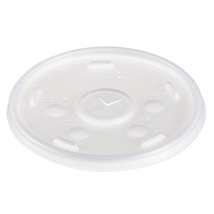 Dart Straw Slot Flat Cup Lid