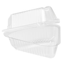 Pactiv Evergreen ShowPie Hinged Deep Pie Wedge Container