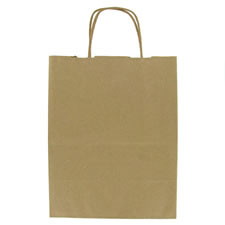 Duro Bag Dubl Life Carryout Bistro Bag with Twine Handle