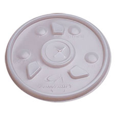 Convermex Straw Slot Flat Cup Lid