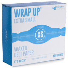 McNairn Packaging Wrap Up Interfolded Waxed Deli Sheets