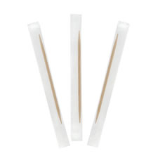 Rofson Associates Natural Cello Wrapped Toothpicks