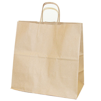 Flexocraft Bistro Paper Shopper Bag with Twine Handle
