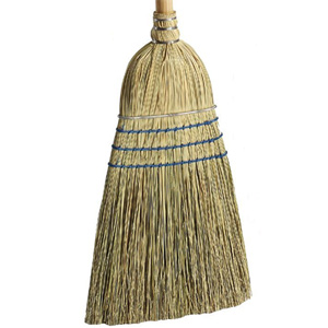 Janico Warehouse Corn Broom with Wood Handle