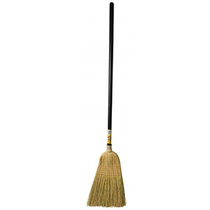 Janico Corn Broom with Wood Handle