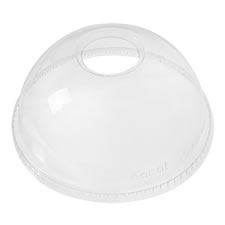 Lollicup Karat Dome Cup Lid with Hole