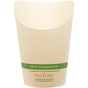 World Centric® NoTree® French Fry Scoop Cup