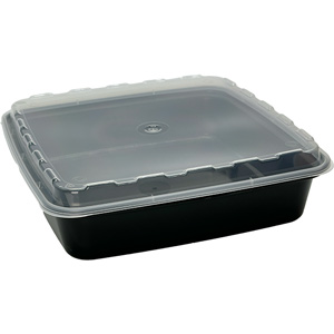 CuBE Packaging Square Takeout Container Combo