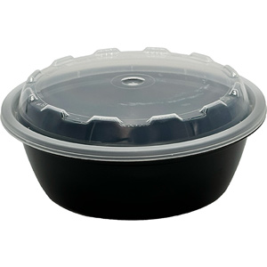 CuBE Packaging Round Takeout Container Combo