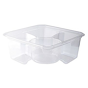 Fabri-Kal Greenware Container with Side Well