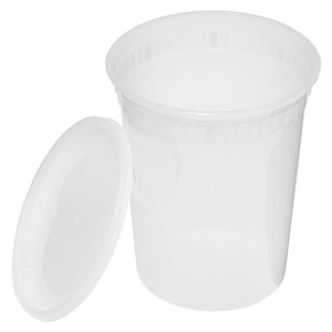 Victoria Bay Heavy Duty Microwavable Deli Container Combo