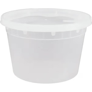 Victoria Bay Heavy Duty Microwavable Deli Container Combo