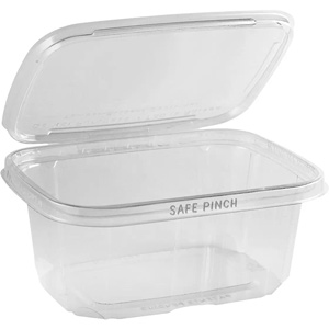 Anchor Packaging Safe Pinch® Hinged Food Container