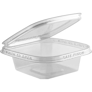 Anchor Packaging Safe Pinch® Hinged Food Container