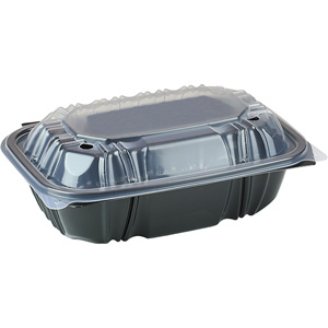 Pactiv Evergreen Vented Hinged Lid Container