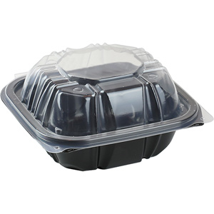 Pactiv Evergreen Vented Hinged Lid Container