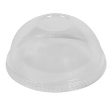Lollicup Karat Earth Dome Cup Lid with No Hole