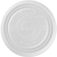 Lollicup Karat Earth Flat Food Container Lid