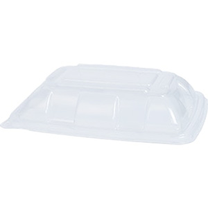 Sabert Dome Lid for Rectangular Containers