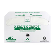 Hospeco Health Gards Recycled Toilet Seat Covers