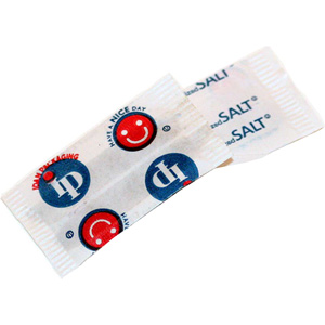 Single Serve Iodized Salt Packets