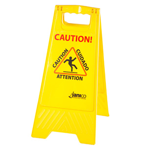 Janico Wet Floor Caution Sign