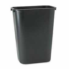 Rubbermaid® Commercial Deskside Plastic Wastebasket