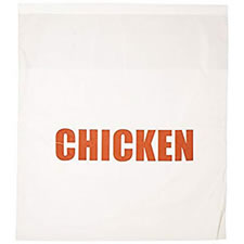 LK Packaging Saddle Pack Bag Printed "Chicken"
