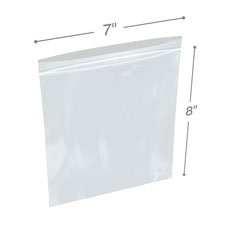 LK Packaging Clear Line Seal Top Bag