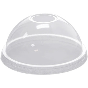 Lollicup Karat Dome Cup Lid with Hole