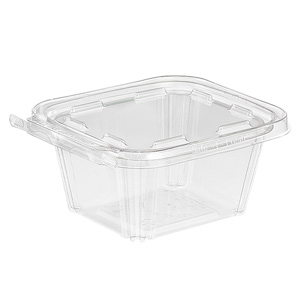Inline Plastics Safe-T-Fresh Rectangular Tamper Evident Clamshell Container