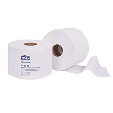 Tork Premium Bath Tissue Roll with OptiCore