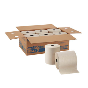 SKILCRAFT® Paper Towel Rolls, 10 x 800', 100% Recycled, White, Box Of 6  Rolls