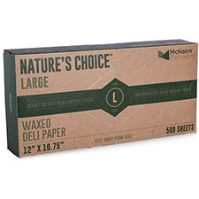 McNairn Packaging Nature's Choice Interfolded Waxed Deli Sheets