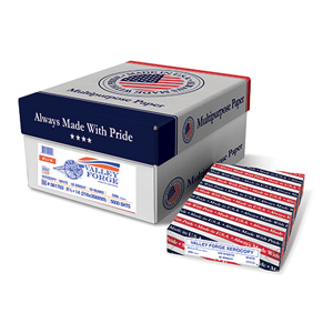 Valley Forge Document White 65# Cover 23 x 35 Parchment Paper