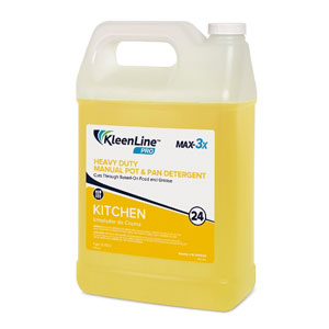 KleenLine™ Pro MAX-3X Heavy Duty Manual Pot & Pan Detergent