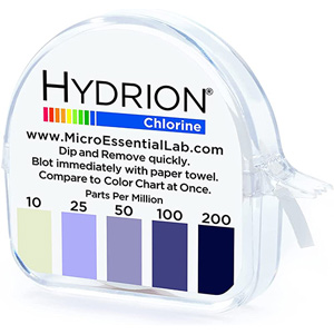 Hydrion® Chlorine Test Kit