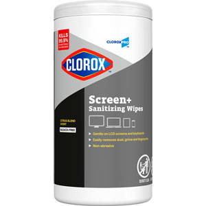Clorox Screen + Sanitizing Wipes
