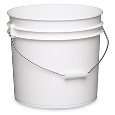 Pipeline Packaging Plastic Bucket with Metal Handle