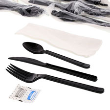 AmerCareRoyal® Disposable Wrapped Cutlery Kit