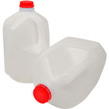 Plastic Milk Jug with Lid