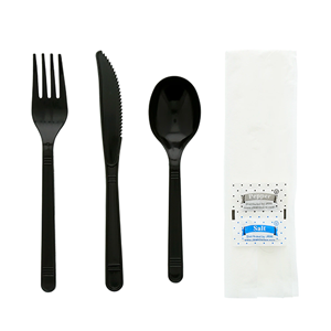 AmerCareRoyal® Medium Heavyweight Wrapped Cutlery Kit