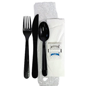 Victoria Bay Wrapped Heavyweight Cutlery Kit