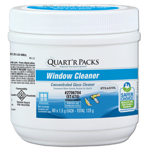 Stearns Quart'r Packs Window Cleaner