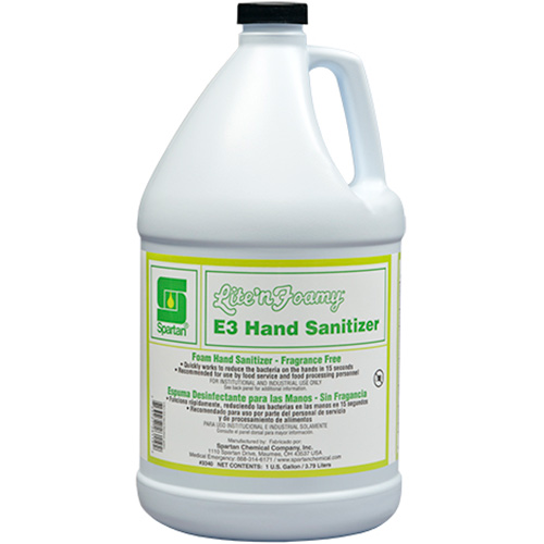 Spartan Lite'n Foamy E3 Hand Sanitizer