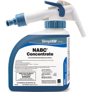 Spartan Simplifill™ NABC Concentrate Bathroom Cleaner